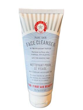 First Aid Beauty FAB Face Cleanser 2oz Travel Size - NEW SEALED - Sensitive Skin